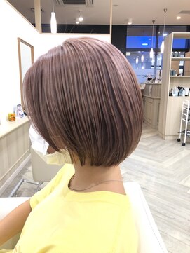 ラシックヘア 土山店(LASSIC HAIR) ミニボブ×アッシュピンク