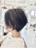 【ふんわり小顔ヘア】愛され大人ショート♪