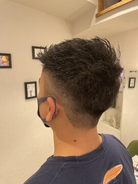 エクリ シセイドウ 麻布十番店(equri×SHISEIDO) 【麻布十番】メンズ ベリーショート 刈り上げ