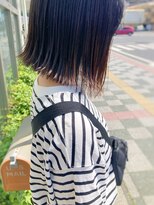 トップヘアー 本店(TOP HAIR)&nbsp;切りっぱなし前下がりベルボブ