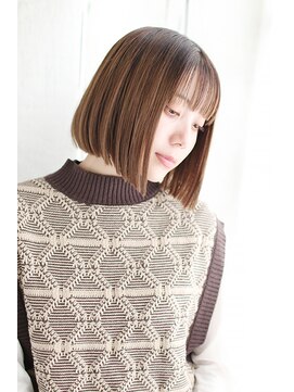 ポールプラスエヌ(PAUL+n) 20代30代40代 タッセルカットでエッジを効かす【枚方】#777