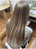#エクステ#ハイトーン#艶髪#ロング