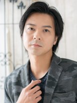 モッズヘアー メン 戸田公園店(mod's hair men)&nbsp;アッシュブラックの爽やかウェットバーバーカットアa戸田公園