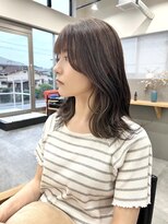 アノネ(anone)&nbsp;ミディアムロング×髪質改善カラー