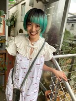 フィン(fin,)&nbsp;fin,/ブリーチ/パーマ/ハイトーン/ダブルカラー/インナーカラー