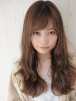 アグ ヘアー アイズ 関店(Agu hair I''s) 甘めラフカールロング