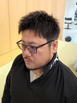 ニアウ 伊勢崎連取店(Niau)&nbsp;刈り上げアップバングスパイキーボックスショートメンズ