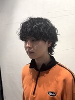 ガオプロデュースバイレボ(gao produced by revo)&nbsp;【曽我尾真生】波巻きパーマ/メンズパーマ/マッシュウルフ