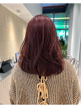 シキ オルガン 大宮(siki ORGAN) レイヤーカット/ レッドブラウン