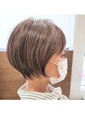 丸みショートボブ