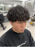 強さ60%プードルパーマ