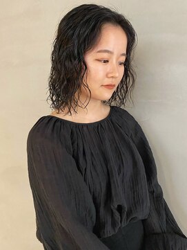 ソイリウム 下北沢(soi rium) パーマスタイル_前髪なしパーマ