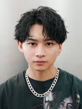 リップス 立川(LIPPS) 【LIPPS立川】ツーブロック束感 黒髪