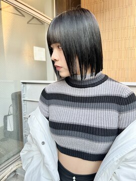 チュダック(ChuDuck) 韓国風《ブラック》ハイトーン/ケアブリーチ/ダブルカラー