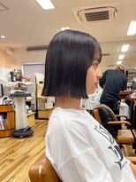 デビュー 沖縄泡瀬店(Debut)&nbsp;前髪/アンブレラカラー/こなれミディ/イメチェン/ウェーブパーマ