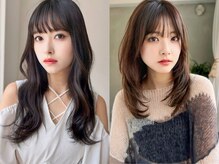 【イルミナカラー】ダメージに配慮し、ブリーチなしでもツヤ・透明感・やわらかい質感を楽しめます☆      