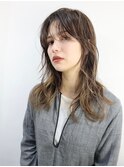 白髪ぼかしハイライト/髪質改善カラー/外国人風カラー