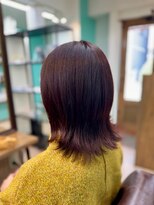 ヘアジーナ(Hair Jina) ☆ピンクベージュ/外ハネスタイル☆
