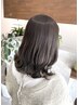 【新生活応援】似合わせカット＋似合わせカラー＋グロスTR ￥17000→￥15000