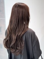 ザザアオヤマ(ZA/ZA AOYAMA) 春カラー/ピンクブラウン/レイヤーなしロング