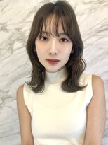 ロンド ロワール 門前仲町(Lond Loire)&nbsp;前髪顔周りレイヤー髪質改善白髪染め韓国レイヤー門前仲町0411