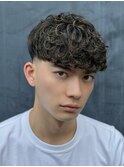 原宿スペインカール外国人風パーマ波巻きスパイラルパーマ