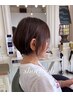 【人気No.1/白髪進行抑制改善】カット＋頭皮ケアカラー＋酵素スパtr 12690