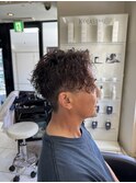 サーフカール 海老名パーマ スパイラルパーマ 眉毛 メンズ