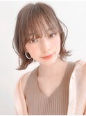 ●大人可愛い30代40代50代小顔マッシュショートボブウルフカット