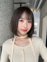 エル バイ ロンド 関(elle by Lond)&nbsp;[elle by lond]栗原　瑠世　内巻き/髪質改善/ボブ