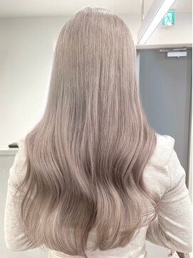 ルーブ トウキョウ(Loob. TOKYO) ハイトーンカラーミルクティーベージュピンクベージュ韓国30代