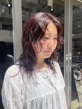 キャンバス 川崎(canvas.) パーマと暖色／髪質改善カラー／川崎