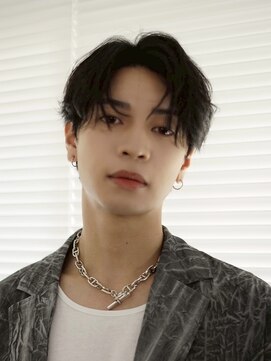 コードバイケンジ 戸塚(CODE by KENJE) フェザーパーマ　センターパート　【戸塚/メンズ】