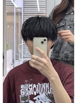 スキルアイマ(SKILL ima) シャドウパーマ/緩め/ラウンドマッシュ