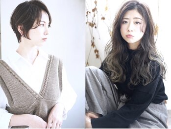 シーン(hair design SCENE)の写真/【HPB AWARD 2025 BEST SALON 注目サロン選出】[新規/カット+カラー+Tr¥5500~]毎月通えるプライス設定☆