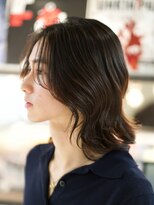 アンサー 渋谷(ANSWER)&nbsp;メンズミディアム　メンズボブ　毛流れスパイラル