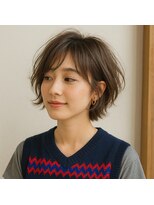 スープレックス ヘアーデザイン(SOUPREX HAIR DESIGN) ナチュラルエアリーショートボブ 20代 30代 40代 50代 60代