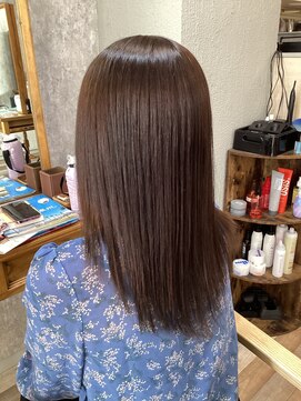 ヘアーズ ベリー 豊津店(hairs BERRY) #酸性ストレート