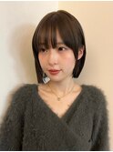 丸みボブヘア 福岡 ボブ ボブヘア