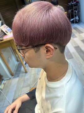 ホワイトピンクアッシュ