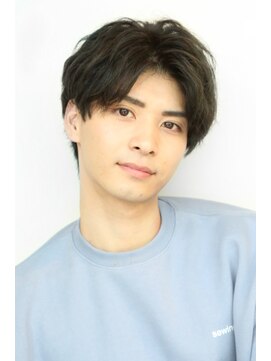 ソレイユ(Soleil) マッシュ/ツーブロック/ビジネス/社会人/くせ毛/ソフト刈り上げ