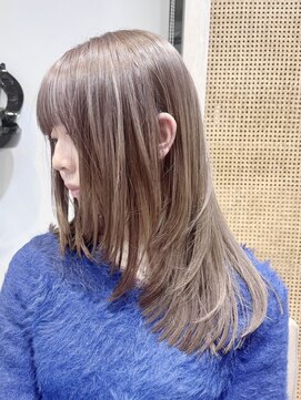 サンク 原宿 表参道(cinq) ヘーゼルベージュヘーゼルグレージュモカベージュオリーブカラー