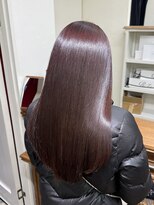 ジーテ(gite) チョコレートブラウン×ピチキュア「横浜/髪質改善/縮毛矯正」