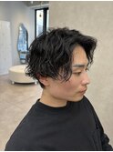 癖毛にツイストスパイラル