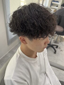 ホワイト(WHITE) 波巻き　スパイラルMIX