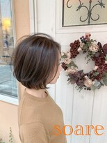 ソアレ (soare) 丸みショートボブ