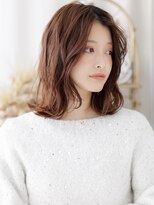 カバーヘア ブリス 戸田公園西口店(COVER HAIR bliss)&nbsp;エアリーパーマブリーチなしレイヤーボブディa戸田公園30代