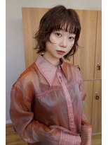 クラン バイ ヘッドライト たまプラーザ店(clan by HEADLIGHT)&nbsp;江頭里穂 / 抜け感ウェーブの無造作ボブ