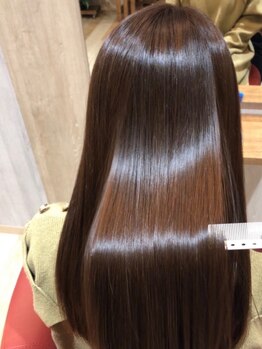 アライフ(a life)の写真/贅沢なマンツーマンのヘアケアタイム♪「髪質改善トリートメント」で潤いのある美髪が叶います◎