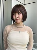 ○ショートボブ/髪質改善/縮毛矯正/30代40代50代銀座